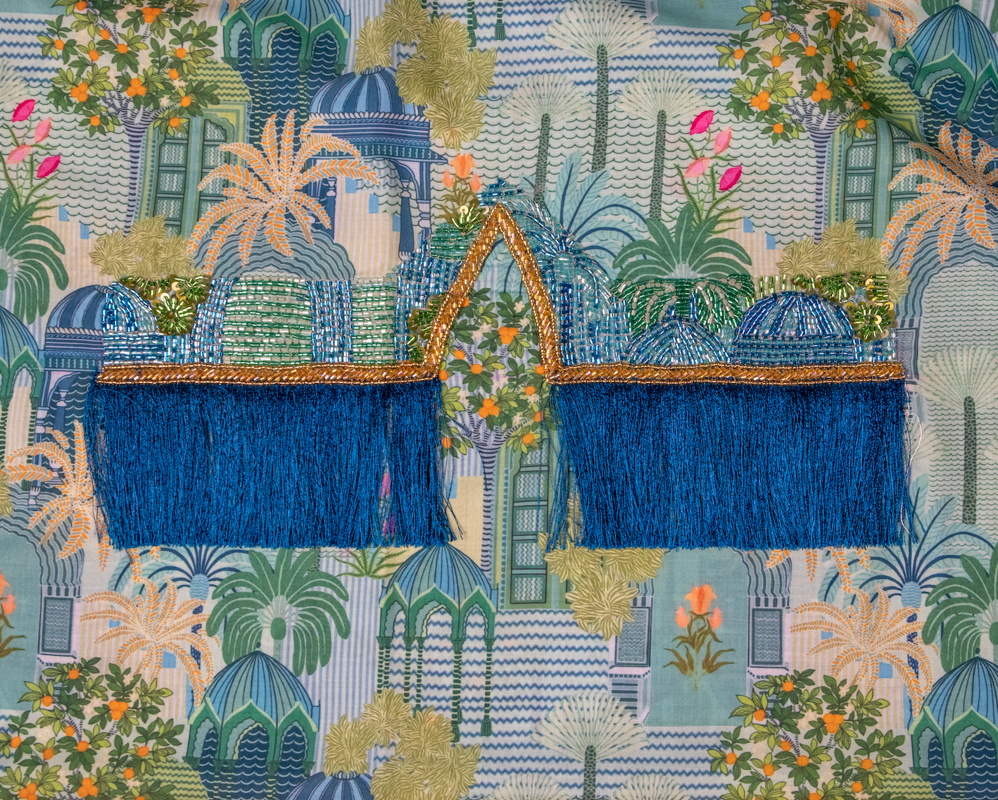 Blue Courtyard