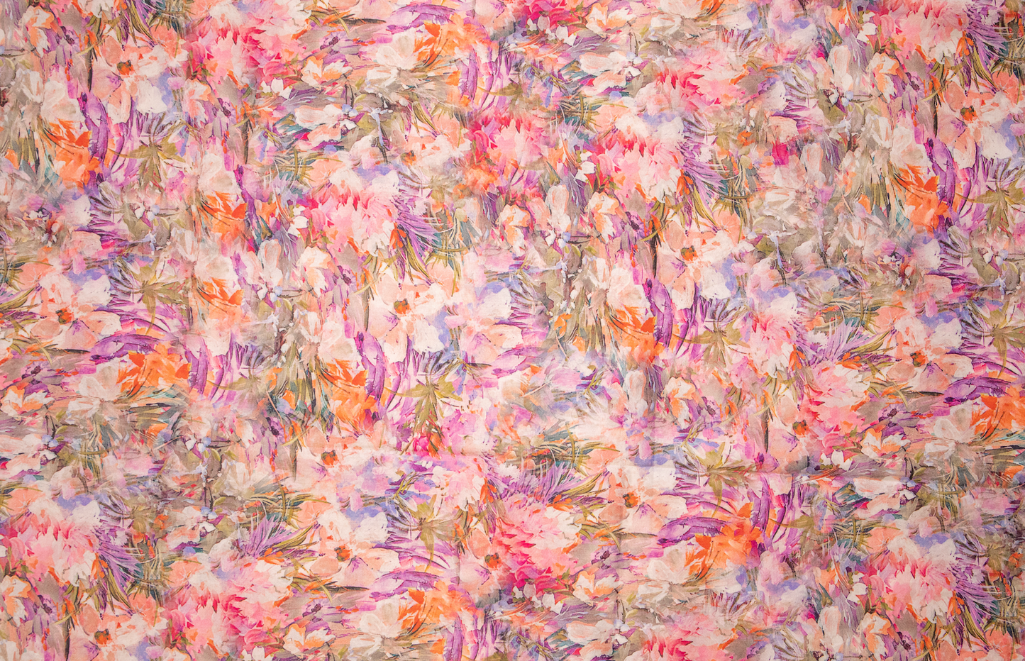 Pink Garden Watercolor