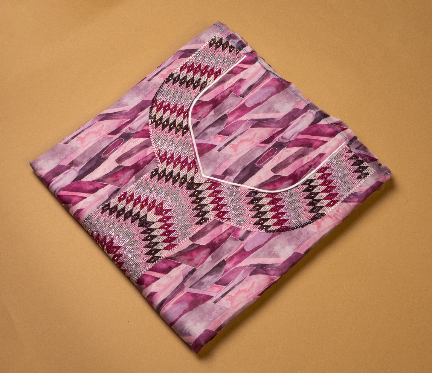 Pink Chevron