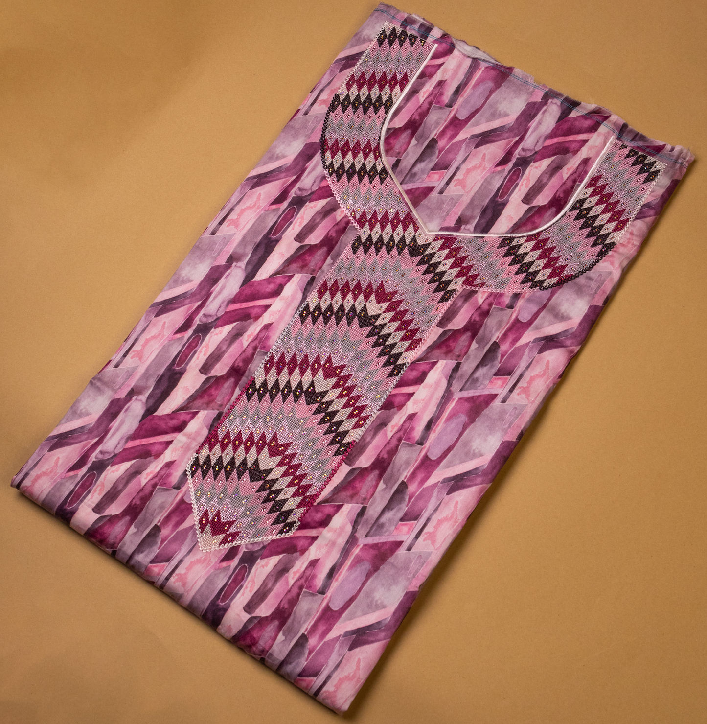 Pink Chevron