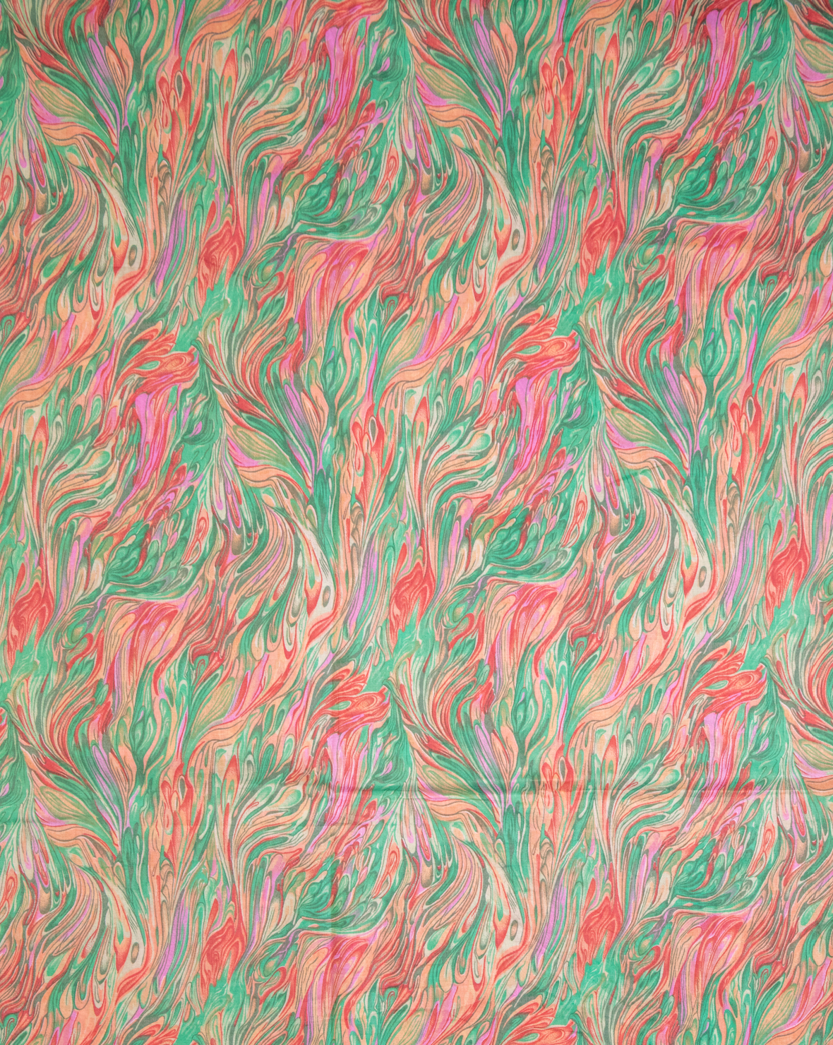 Vibrant Marbled Print