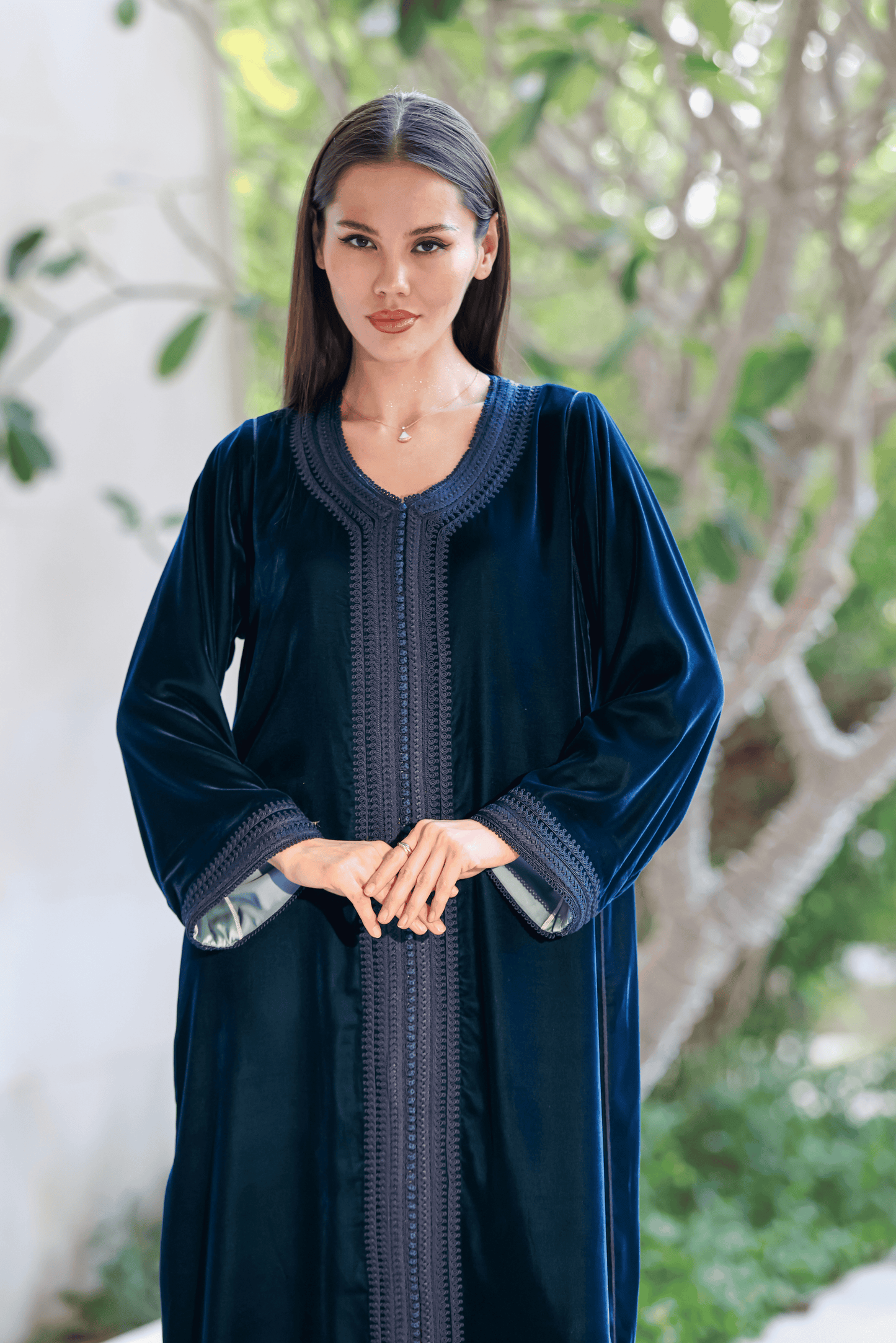 Velvet Turquoise & Blue