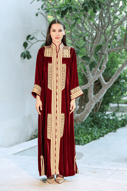Velvet Maroon Royal