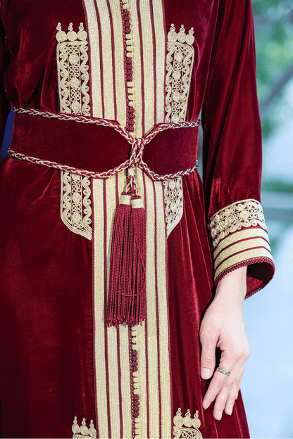 Velvet Maroon Royal