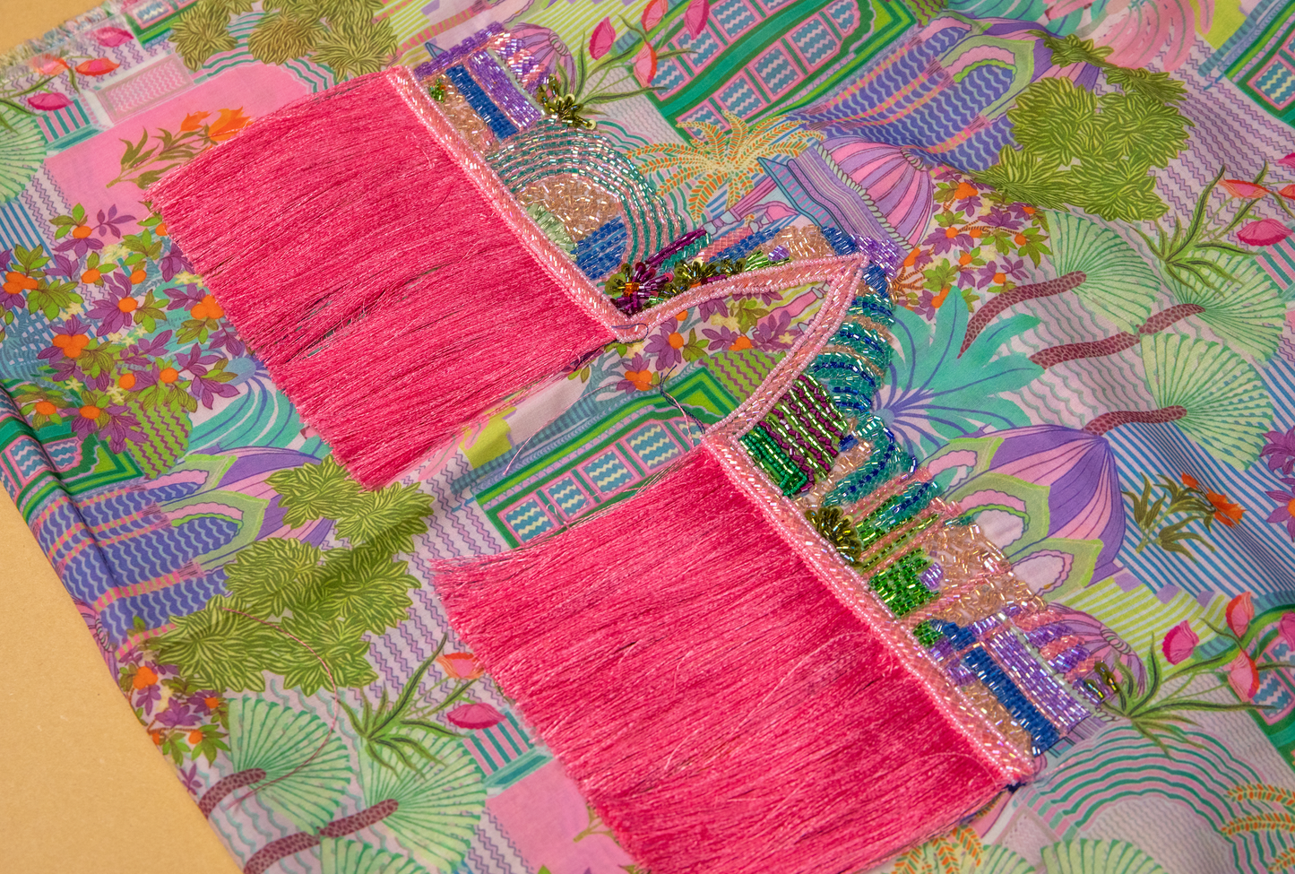 Pink Courtyard