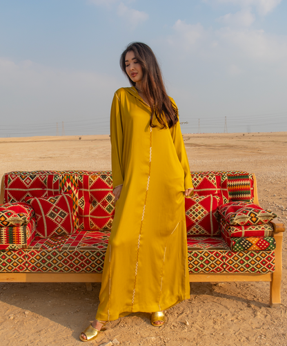 Mustard/Beige