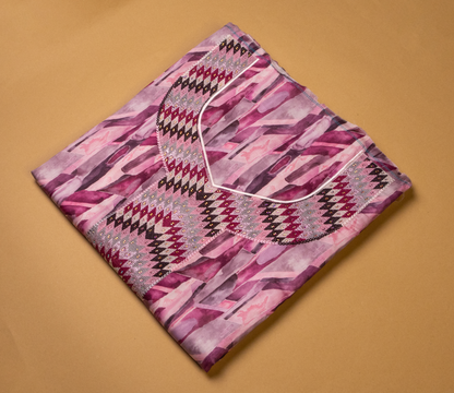 Pink Chevron
